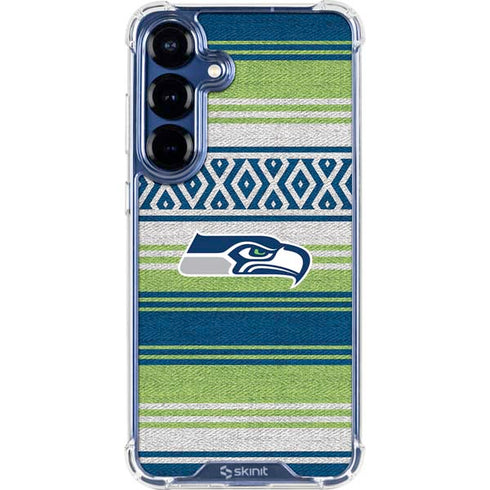 NFL Seattle Seahawks Trailblazer Galaxy S25 Plus Clear Case