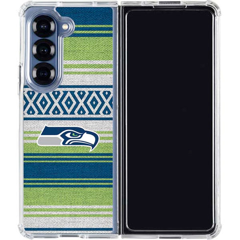 NFL Seattle Seahawks Trailblazer Galaxy Z Fold6 Clear Case