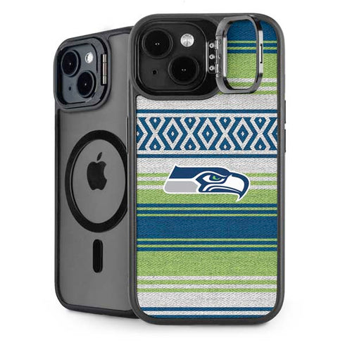 NFL Seattle Seahawks Trailblazer iPhone 14 Plus Kickstand Case