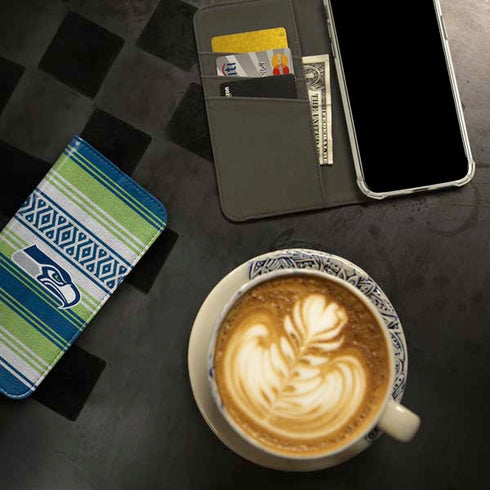 NFL Seattle Seahawks Trailblazer iPhone 15 Plus Folio Case