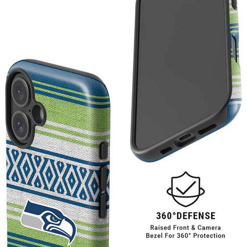 NFL Seattle Seahawks Trailblazer iPhone 16 Magsafe Impact Case