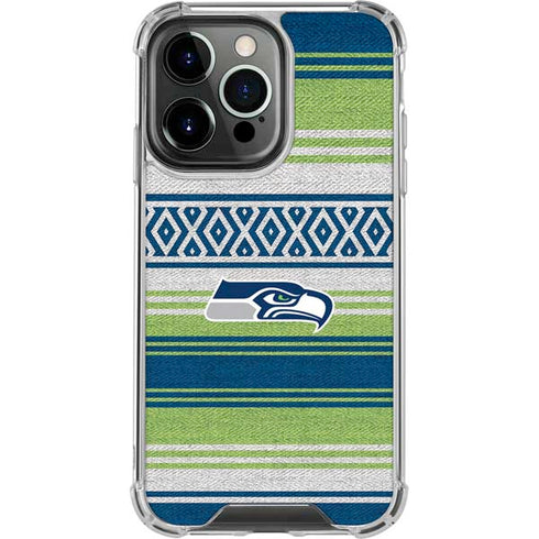 NFL Seattle Seahawks Trailblazer iPhone 16 Pro Clear Case