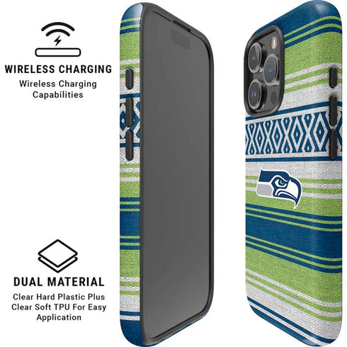 NFL Seattle Seahawks Trailblazer iPhone 16 Pro Magsafe Impact Case