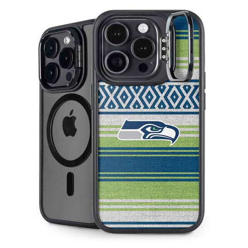 NFL Seattle Seahawks Trailblazer iPhone 16 Pro Max Kickstand Case