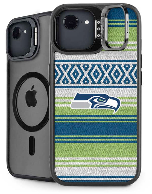 NFL Seattle Seahawks Trailblazer iPhone 16e Kickstand Case