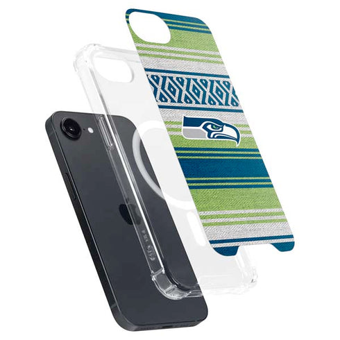NFL Seattle Seahawks Trailblazer iPhone 16e MagSafe Case