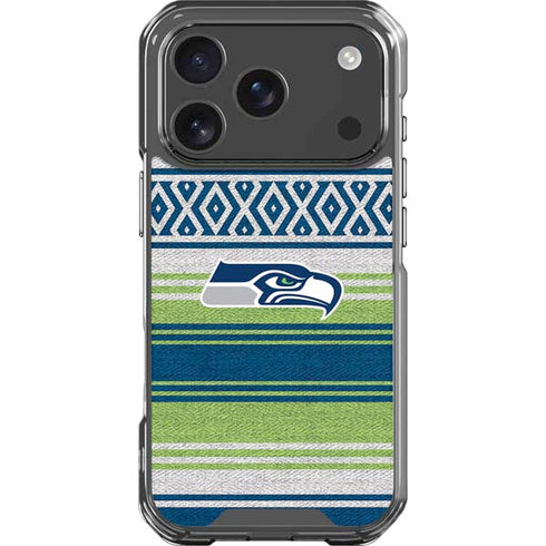 NFL Seattle Seahawks Trailblazer iPhone 18 Pro Clear Case
