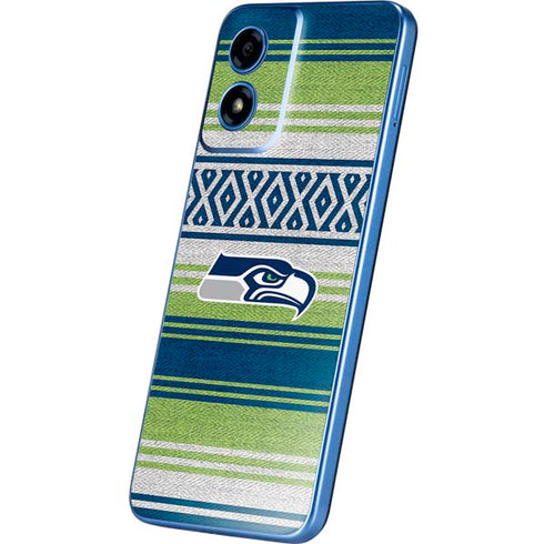 NFL Seattle Seahawks Trailblazer Moto G Play 4G (2024) Skin
