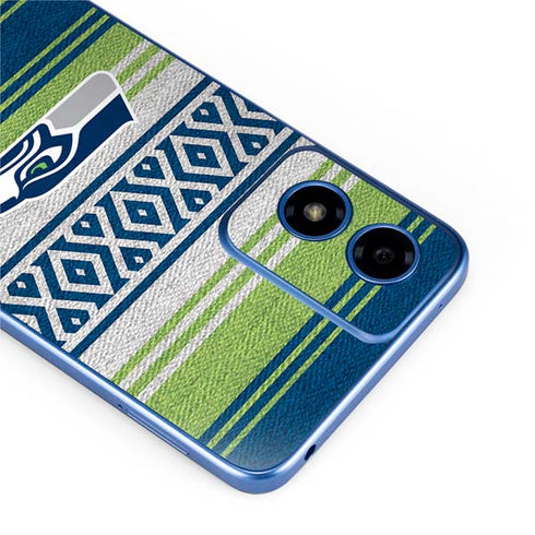 NFL Seattle Seahawks Trailblazer Moto G Play 4G (2024) Skin