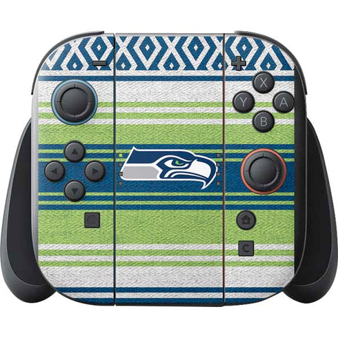 NFL Seattle Seahawks Trailblazer Nintendo Switch 2 (2025) with Joy-Con Skin