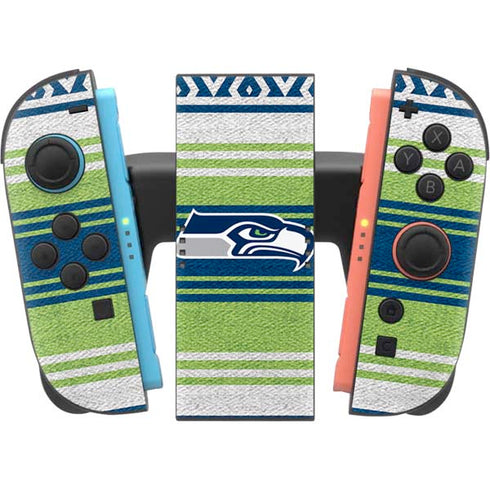 NFL Seattle Seahawks Trailblazer Nintendo Switch 2 (2025) Joy-Con Controller Skin