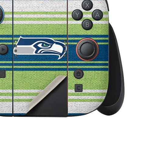NFL Seattle Seahawks Trailblazer Nintendo Switch 2 (2025) Joy-Con Controller Skin