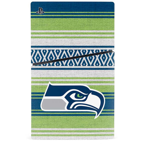 NFL Seattle Seahawks Trailblazer PS5 Slim Digital Edition Console Skin