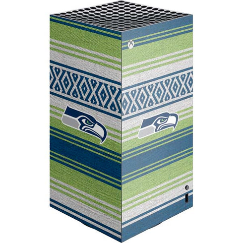 NFL Seattle Seahawks Trailblazer XBox Series X Digital Edition Console Skin