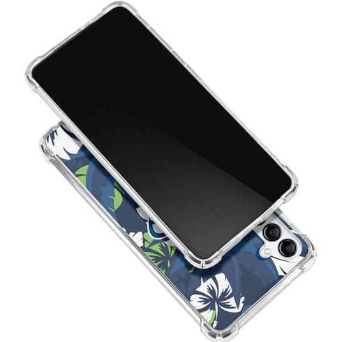 NFL Seattle Seahawks Tropical Print Gabb Phone 4 Clear Case