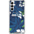 NFL Seattle Seahawks Tropical Print Galaxy A16 5G Clear Case
