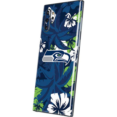 NFL Seattle Seahawks Tropical Print Galaxy Note 10 Plus Skin