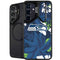 NFL Seattle Seahawks Tropical Print Galaxy S25 Kickstand Case