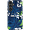 NFL Seattle Seahawks Tropical Print Galaxy S25 Plus Impact Case