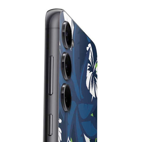 NFL Seattle Seahawks Tropical Print Galaxy S24 Plus Skin
