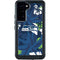 NFL Seattle Seahawks Tropical Print Galaxy S24 Plus Waterproof Case
