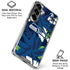 NFL Seattle Seahawks Tropical Print Galaxy S26 Plus Clear Case