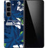 NFL Seattle Seahawks Tropical Print Galaxy Z Fold5 5G Skin