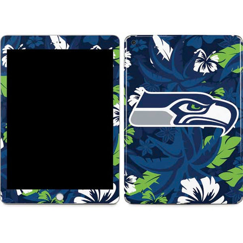 NFL Seattle Seahawks Tropical Print Apple iPad Skin