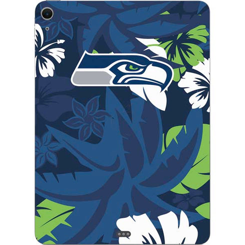 NFL Seattle Seahawks Tropical Print Apple iPad Air Skin