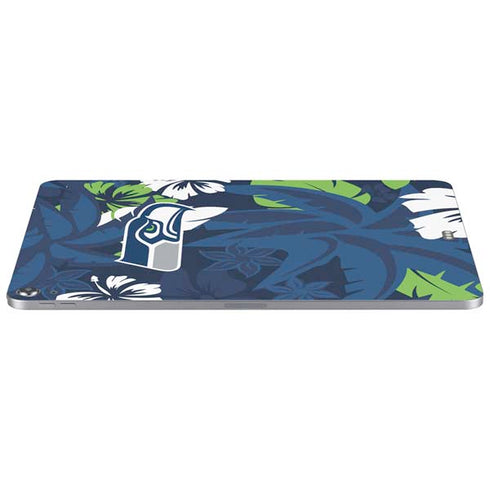 NFL Seattle Seahawks Tropical Print Apple iPad Air Skin