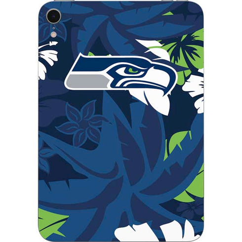 NFL Seattle Seahawks Tropical Print Apple iPad Mini Skin