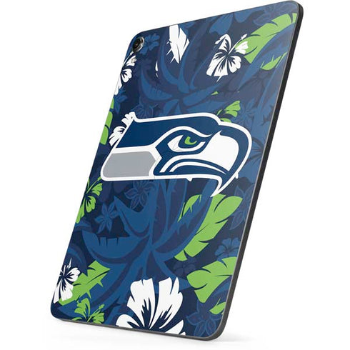 NFL Seattle Seahawks Tropical Print Apple iPad Pro Skin