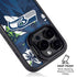 NFL Seattle Seahawks Tropical Print iPhone 14 Pro Max Kickstand Case