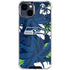 NFL Seattle Seahawks Tropical Print iPhone 15 Clear Case