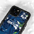 NFL Seattle Seahawks Tropical Print iPhone 15 Plus Waterproof Case