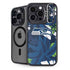 NFL Seattle Seahawks Tropical Print iPhone 15 Pro Kickstand Case