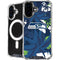 NFL Seattle Seahawks Tropical Print iPhone 16 MagSafe Case