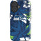 NFL Seattle Seahawks Tropical Print iPhone 16 Plus Impact Case