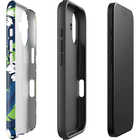 NFL Seattle Seahawks Tropical Print iPhone 16 Plus Impact Case