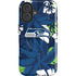 NFL Seattle Seahawks Tropical Print iPhone 16 Plus Magsafe Impact Case