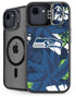 NFL Seattle Seahawks Tropical Print iPhone 16e Kickstand Case