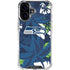 NFL Seattle Seahawks Tropical Print iPhone 17 Clear Case