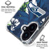 NFL Seattle Seahawks Tropical Print iPhone 17 Clear Case