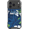 NFL Seattle Seahawks Tropical Print iPhone 18 Pro Clear Case