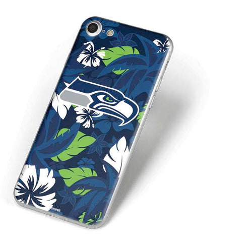NFL Seattle Seahawks Tropical Print iPhone 8 Skin