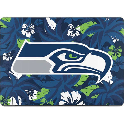 NFL Seattle Seahawks Tropical Print Apple MacBook Pro 14-inch Skin