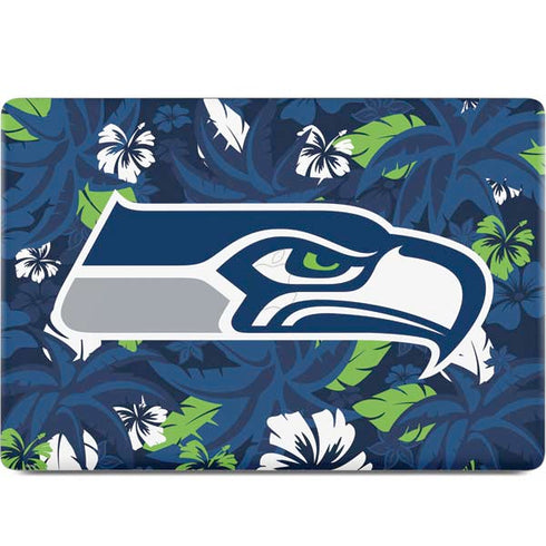 NFL Seattle Seahawks Tropical Print MacBook Skins