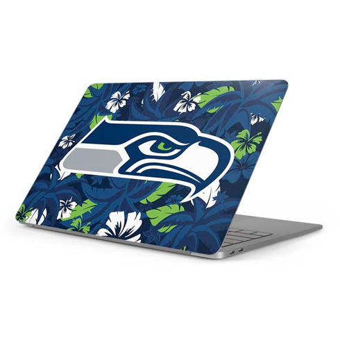 NFL Seattle Seahawks Tropical Print Apple MacBook Pro 16-inch Skin