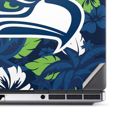 NFL Seattle Seahawks Tropical Print Dell Precision Skin