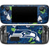 NFL Seattle Seahawks Tropical Print Steam Deck Handheld Gaming Computer OLED Skin